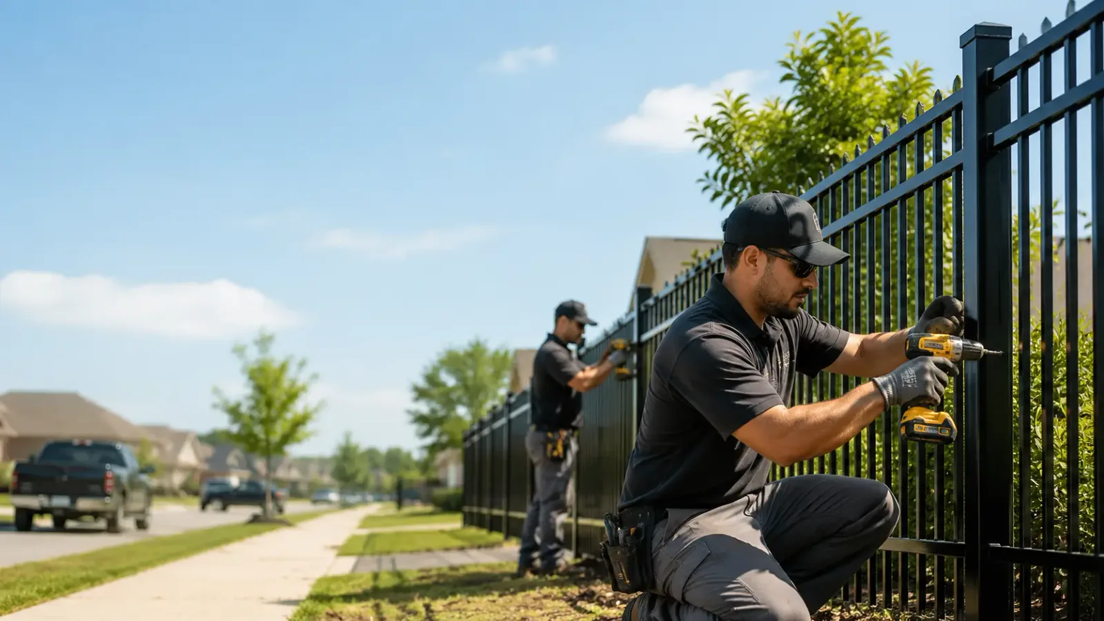 Metal Fence Installation in Addison, TX